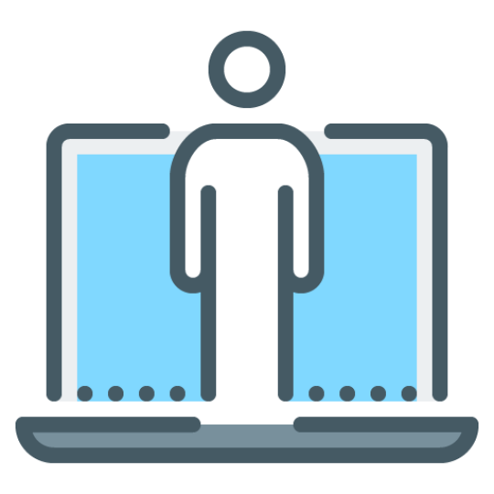 Icon Agent artificial assistant intelligence virtual artificial intelligence virtual assistant