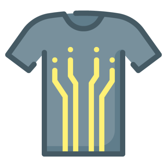 Icon Clothes clothing digital electronic smart t shirt